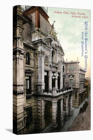 Headquarters of the Jockey Club, Calle Florida, Buenos Aires, Argentina, Early 20th Century-null-Stretched Canvas