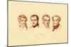 Heads, 1833-39-null-Mounted Giclee Print