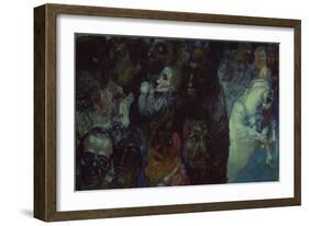 Heads, 1910-Pavel Nikolayevich Filonov-Framed Giclee Print