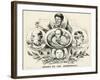 Heads of the Democracy, 1864-null-Framed Giclee Print
