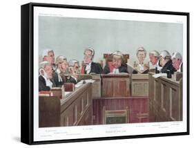 Heads of the Law, 1902-Spy-Framed Stretched Canvas