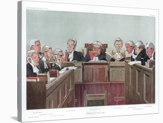 Heads of the Law, 1902-Spy-Stretched Canvas