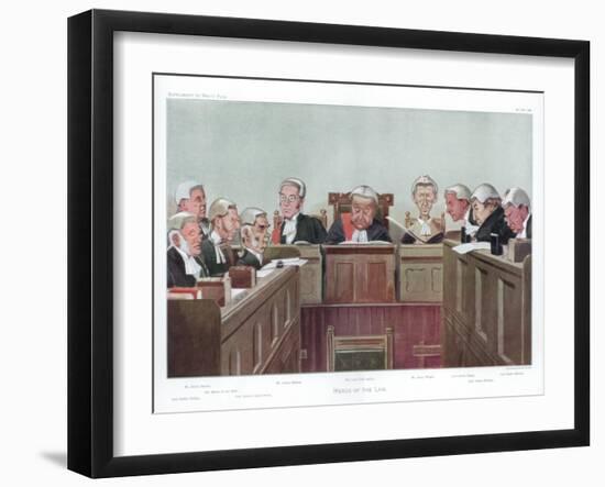 Heads of the Law, 1902-Spy-Framed Giclee Print