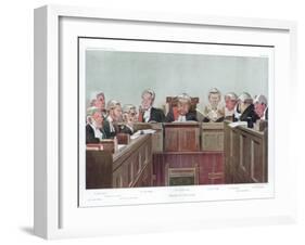 Heads of the Law, 1902-Spy-Framed Giclee Print