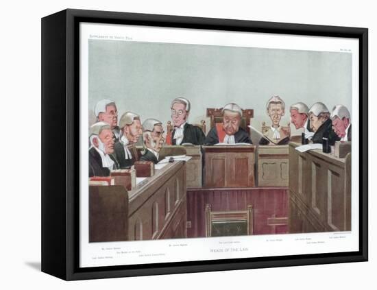 Heads of the Law, 1902-Spy-Framed Stretched Canvas