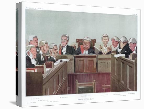 Heads of the Law, 1902-Spy-Stretched Canvas