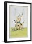 Headstand, Published 1835, Reprinted in 1908-Peter Fendi-Framed Giclee Print