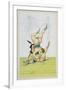 Headstand, Published 1835, Reprinted in 1908-Peter Fendi-Framed Giclee Print