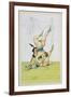 Headstand, Published 1835, Reprinted in 1908-Peter Fendi-Framed Giclee Print