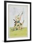 Headstand, Published 1835, Reprinted in 1908-Peter Fendi-Framed Giclee Print