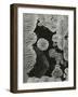 Headstone and Lichen, Japan, 1970-Brett Weston-Framed Photographic Print