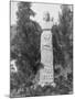 Headstone of Wild Bill Hickock's Grave Photograph - Deadwood, SD-Lantern Press-Mounted Art Print