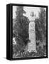 Headstone of Wild Bill Hickock's Grave Photograph - Deadwood, SD-Lantern Press-Framed Stretched Canvas