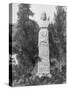 Headstone of Wild Bill Hickock's Grave Photograph - Deadwood, SD-Lantern Press-Stretched Canvas