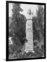 Headstone of Wild Bill Hickock's Grave Photograph - Deadwood, SD-Lantern Press-Framed Art Print