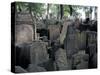 Headstones in the Graveyard of the Jewish Cemetery, Josefov, Prague, Czech Republic-Richard Nebesky-Stretched Canvas