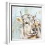 Headstrong Cow I-Eva Watts-Framed Art Print