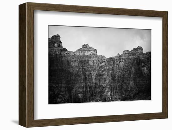 Headwall at Iceberg Lake-searagen-Framed Photographic Print