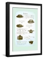 Headwear-null-Framed Art Print