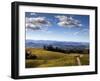 Healdsberg, Sonoma County, California: Vineyard at Sunset.-Ian Shive-Framed Photographic Print