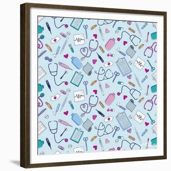 Healers Tools-Elizabeth Caldwell-Framed Giclee Print