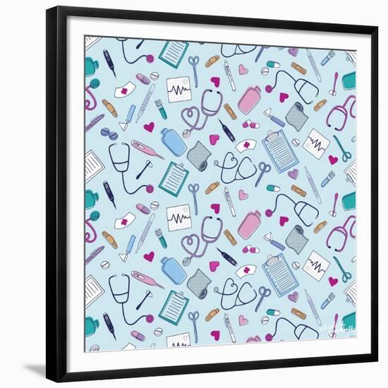 Healers Tools-Elizabeth Caldwell-Framed Giclee Print