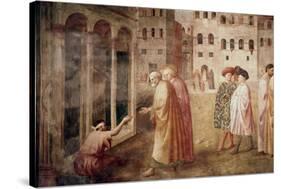 Healing of the Cripple-Masaccio-Stretched Canvas