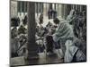 Healing the Lame in the Temple-James Tissot-Mounted Giclee Print