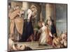 Healing the Woman with the Issue of Blood-Paolo Veronese-Mounted Giclee Print