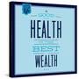 Health Is the Best Wealth 1-Lorand Okos-Stretched Canvas