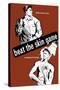 Health Propaganda Poster of a Worker Dressing in Clean Clothes and a Man Showering-null-Stretched Canvas