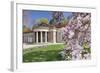 Health Resort House, Bad Cannstatt, Magnolia Blossom, Stuttgart, Baden-Wurttemberg Germany-Markus Lange-Framed Photographic Print