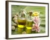Health Spa on Banana Leaf-crystalfoto-Framed Photographic Print