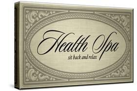 Health Spa Sit back and Relax-PI Studio-Stretched Canvas