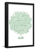 Health-null-Framed Poster