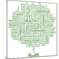 Health-Login-Mounted Premium Giclee Print