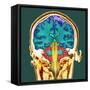 Healthy Brain, MRI Scan-Science Photo Library-Framed Stretched Canvas