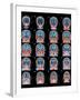 Healthy Brain, MRI Scans-Science Photo Library-Framed Photographic Print