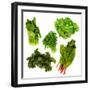 Healthy Dark Green Vegetables-maggy-Framed Photographic Print