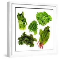 Healthy Dark Green Vegetables-maggy-Framed Photographic Print