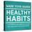 Healthy Habits I-null-Stretched Canvas