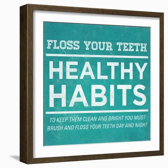 Healthy Habits II-null-Framed Art Print