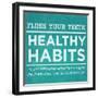 Healthy Habits II-null-Framed Art Print