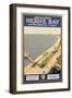 Healthy Herne Bay on the Kentish Coast', Poster Advertising Southern Railway-null-Framed Giclee Print