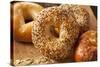 Healthy Organic Whole Grain Bagel-bhofack22-Stretched Canvas