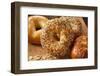 Healthy Organic Whole Grain Bagel-bhofack22-Framed Photographic Print