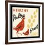 Healthy Poultry-Fresh Eggs-Retro Series-Framed Art Print