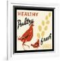 Healthy Poultry-Fresh Eggs-Retro Series-Framed Art Print