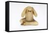 Hear No Evil, One of the Three Wise Monkeys-Japanese School-Framed Stretched Canvas