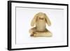 Hear No Evil, One of the Three Wise Monkeys-Japanese School-Framed Giclee Print